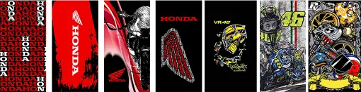 Prosev BH-055 Honda Karışık Bandana Buff - Motosiklet Boyunluk resmi