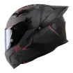 Fazer FX 211 Beast Black Full Face Motosiklet Kaskı - Güneş Vizörlü ABS resmi