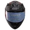 Fazer FX 211 Beast Black Full Face Motosiklet Kaskı - Güneş Vizörlü ABS resmi
