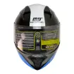 MTS M-966 V2 WX91 Çene Açılır Motosiklet Kaskı - Güneş Vizörlü ABS resmi