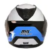 MTS M-966 V2 WX91 Çene Açılır Motosiklet Kaskı - Güneş Vizörlü ABS resmi