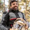 Prosev NF-2500 Red Airbag 4 Mevsim Uzun Motosiklet Montu - CE Korumalı resmi