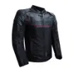 Prosev Falcon Leather Siyah 4 Mevsim Motosiklet Montu - CE Korumalı YKK Fermuar resmi