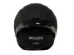 Rivox R1 Mat Siyah Full Face Kask - ECE 22.06 Pinlock Uyumlu Güneş Vizörlü resmi