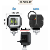Jiekai JK-PLUS-S2 Angel Sarı Sis Farı - Güçlü LED Angel Halka Tasarım resmi