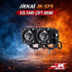 Jiekai JK-SF9 Çift Renk Sis Farı - Beyaz ve Sarı Çok Modlu LED Aydınlatma resmi