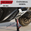 Jiekai SB-001 Siyah Universal CNC Yan Sehpa Ayaklık - Geniş Tabanlı resmi